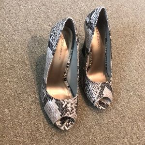 Snakeskin Wedges BCBGeneration